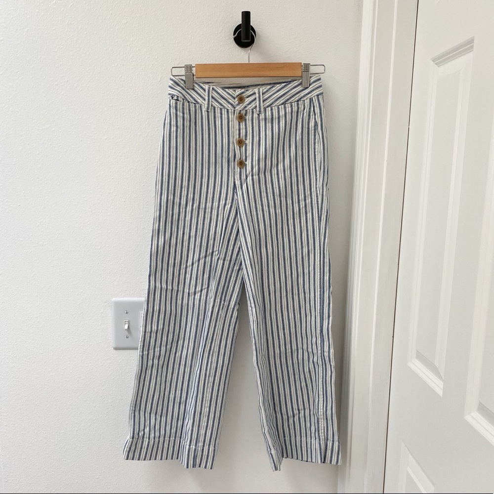 Madewell Emmett Wide Leg Crop Pants
